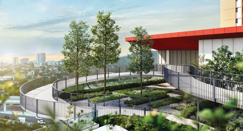 Developer rendering: sky walk