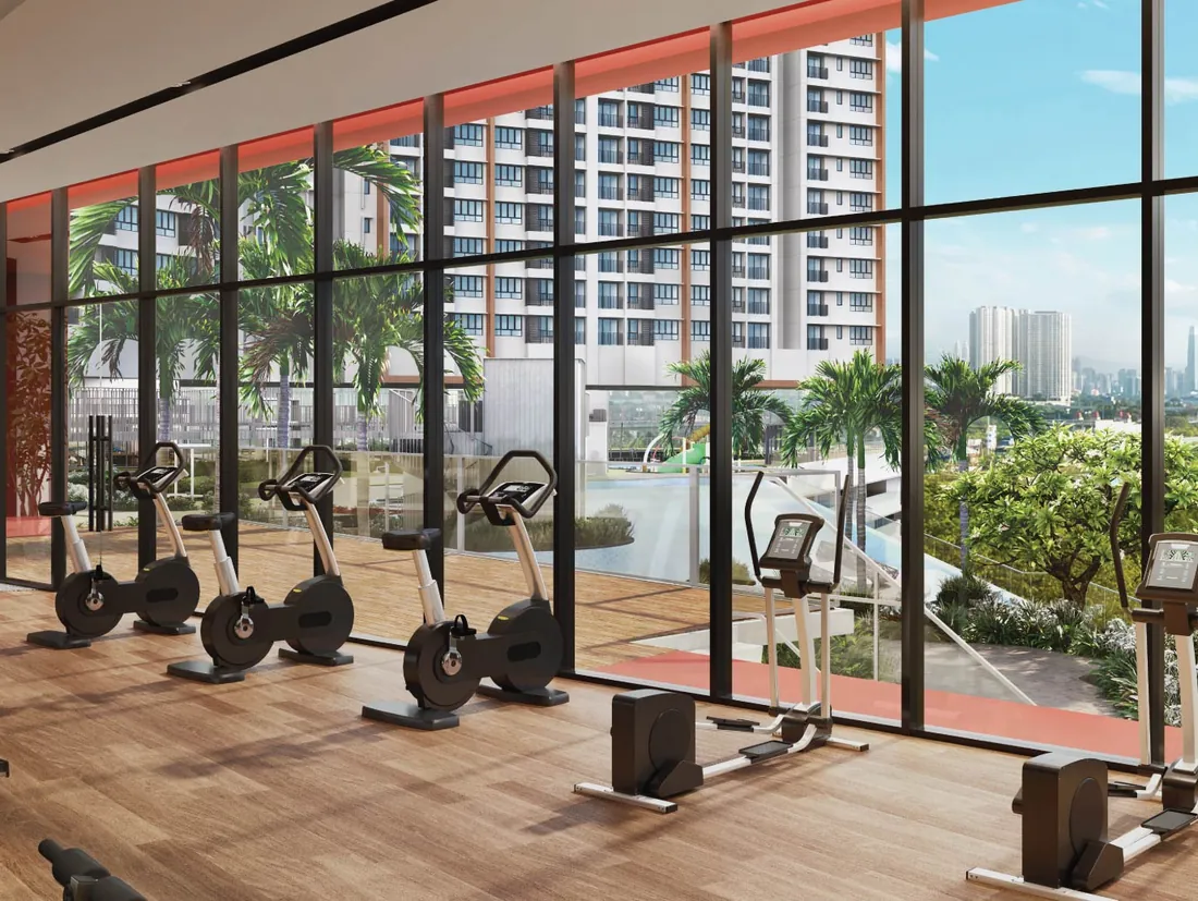 Fully-equipped Gymnasium — Skyline Kuchai